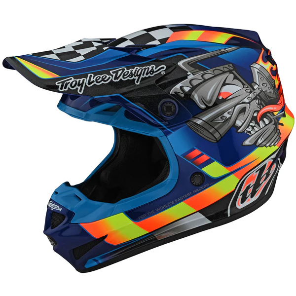 Troy Lee Designs - SE4 Polyacrylite Carb Helmet - Image 11