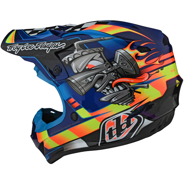 Troy Lee Designs - SE4 Polyacrylite Carb Helmet - Image 12