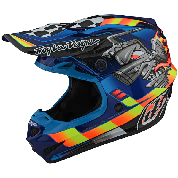Troy Lee Designs - SE4 Polyacrylite Carb Helmet - Image 14