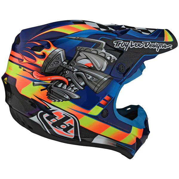Troy Lee Designs - SE4 Polyacrylite Carb Helmet - Image 15