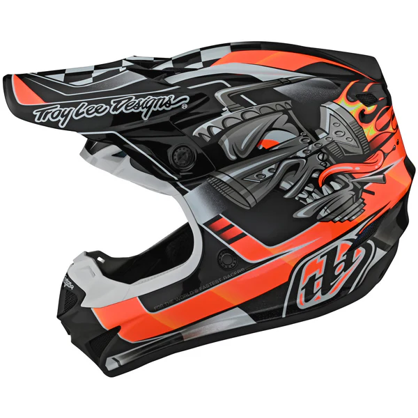 Troy Lee Designs - SE4 Polyacrylite Carb Helmet - Image 2