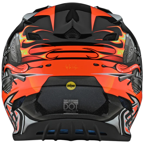 Troy Lee Designs - SE4 Polyacrylite Carb Helmet - Image 4