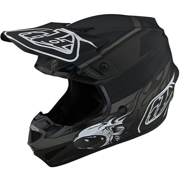 Troy Lee Designs - SE4 Polyacrylite Skooly Helmet (Youth)