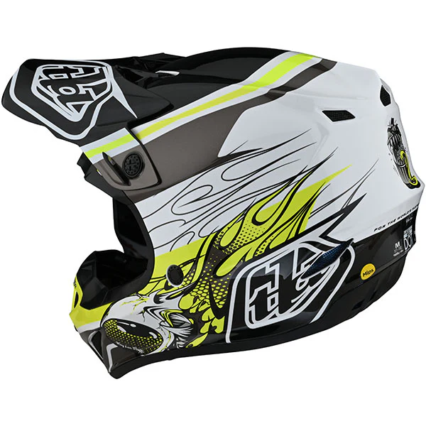 Troy Lee Designs - SE4 Polyacrylite Skooly Helmet (Youth) - Image 11