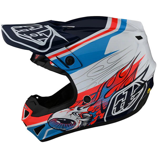 Troy Lee Designs - SE4 Polyacrylite Skooly Helmet (Youth) - Image 17