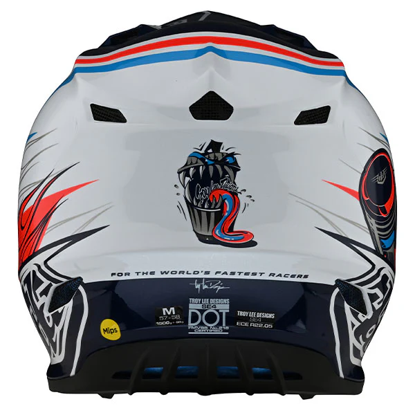 Troy Lee Designs - SE4 Polyacrylite Skooly Helmet (Youth) - Image 18