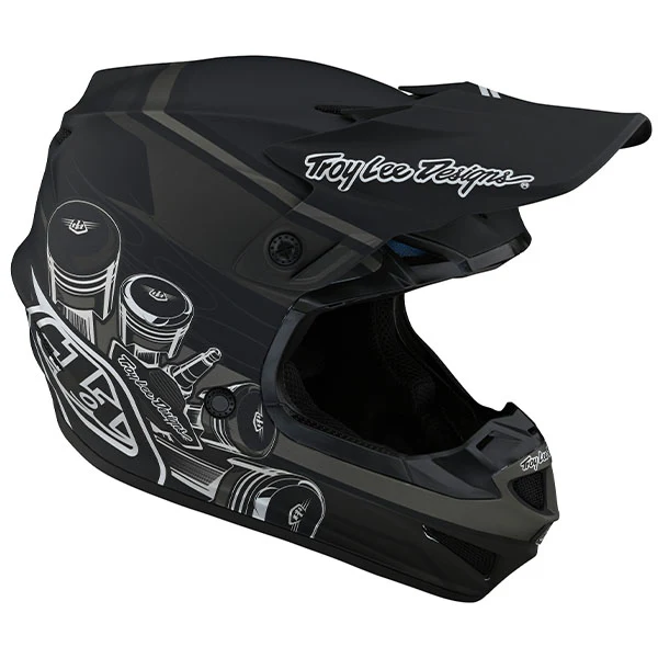 Troy Lee Designs - SE4 Polyacrylite Skooly Helmet (Youth) - Image 7