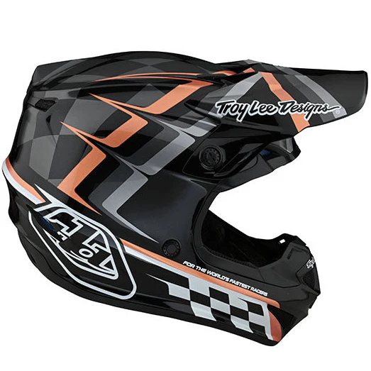 Troy Lee Designs - SE4 Polyacrylite Warped Helmet