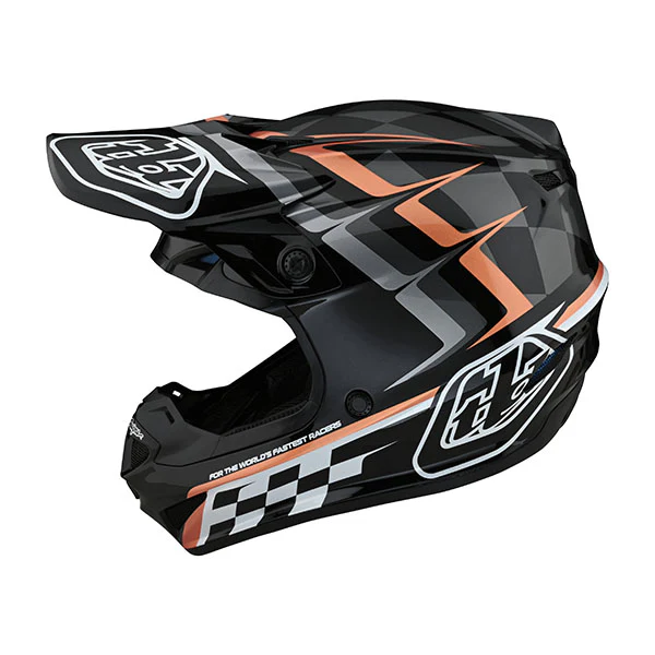 Troy Lee Designs - SE4 Polyacrylite Warped Helmet - Image 10