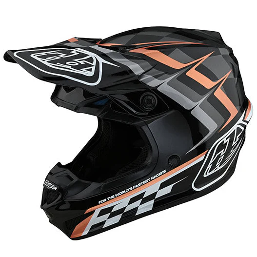 Troy Lee Designs - SE4 Polyacrylite Warped Helmet - Image 2