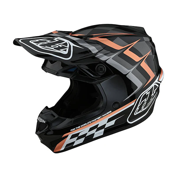 Troy Lee Designs - SE4 Polyacrylite Warped Helmet - Image 6