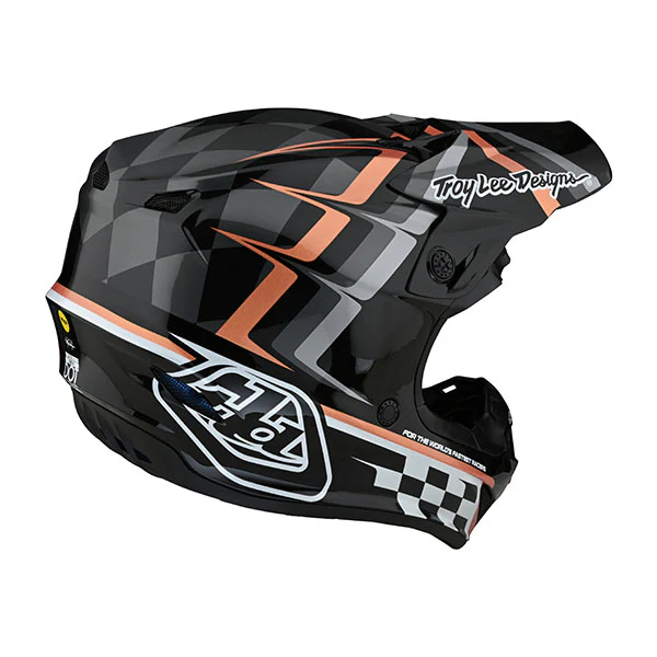 Troy Lee Designs - SE4 Polyacrylite Warped Helmet - Image 7