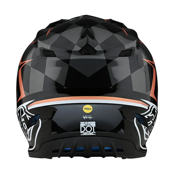 Troy Lee Designs - SE4 Polyacrylite Warped Helmet - Image 8