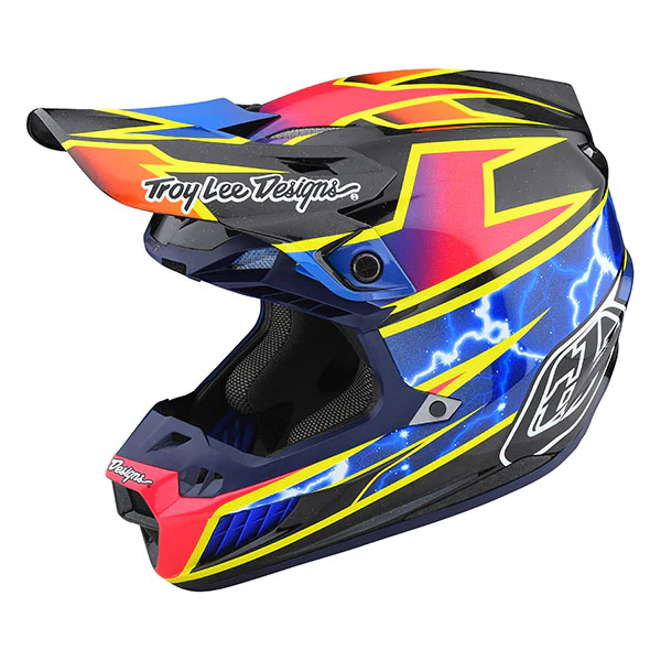Troy Lee Designs - SE5 Carbon Lightning Helmet - Image 9