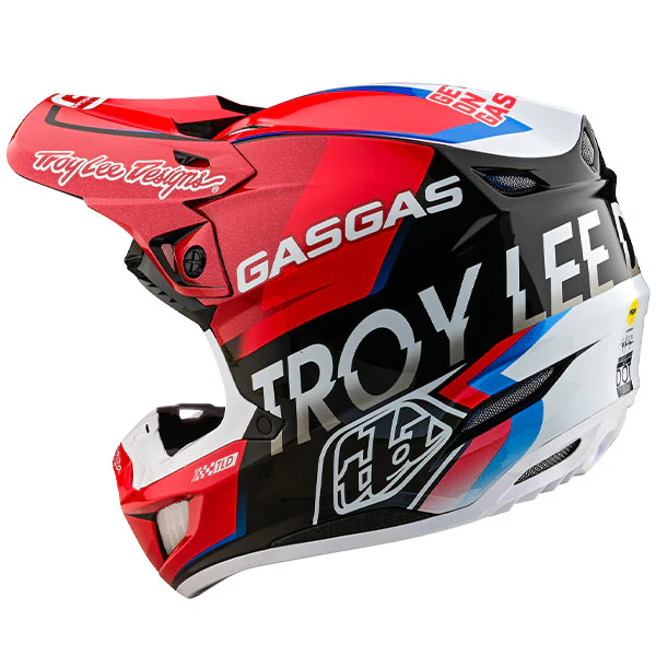 Troy Lee Designs - SE5 Composite GasGas Fumes MIPS Helmet - Image 7