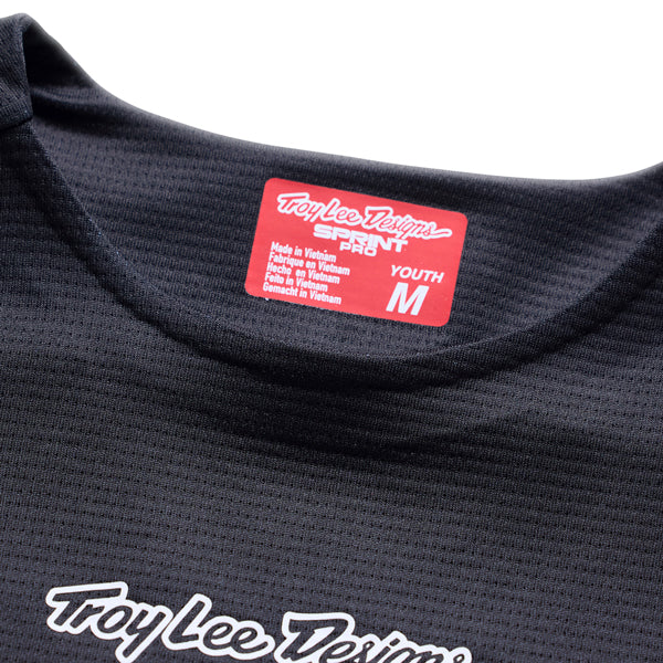 Troy Lee Designs - Sprint Pro Mono Long Sleeve Jersey (MTB) (Youth) - Image 4