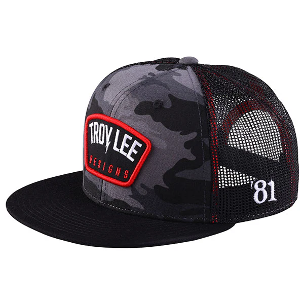 Troy Lee Designs - Trucker Bolt Patch Snapback Hat - Image 4